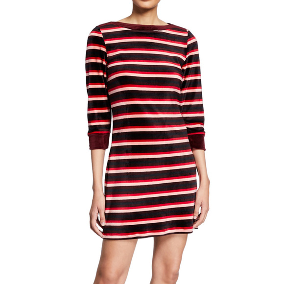 Sanctuary Dresses & Skirts - NWT SANCTUARY Katia Velvet Striped Sheath Dress …